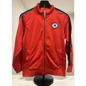 Converse All-Star Red Youth Large Full Zip Track Jacket
